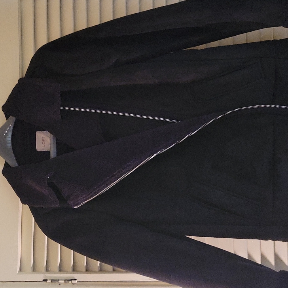 Faux Suede Jacket by LOFT